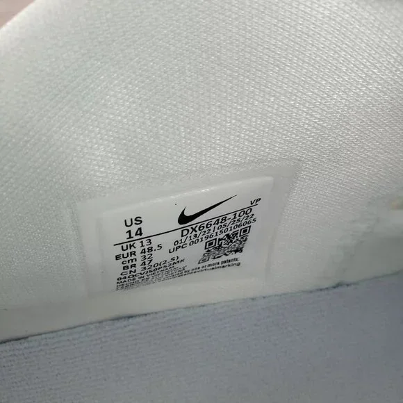 Nike KD-15 TB Promo Basketball Shoes White Black Mens Size 14 DX6648-100… - Picture 8 of 8